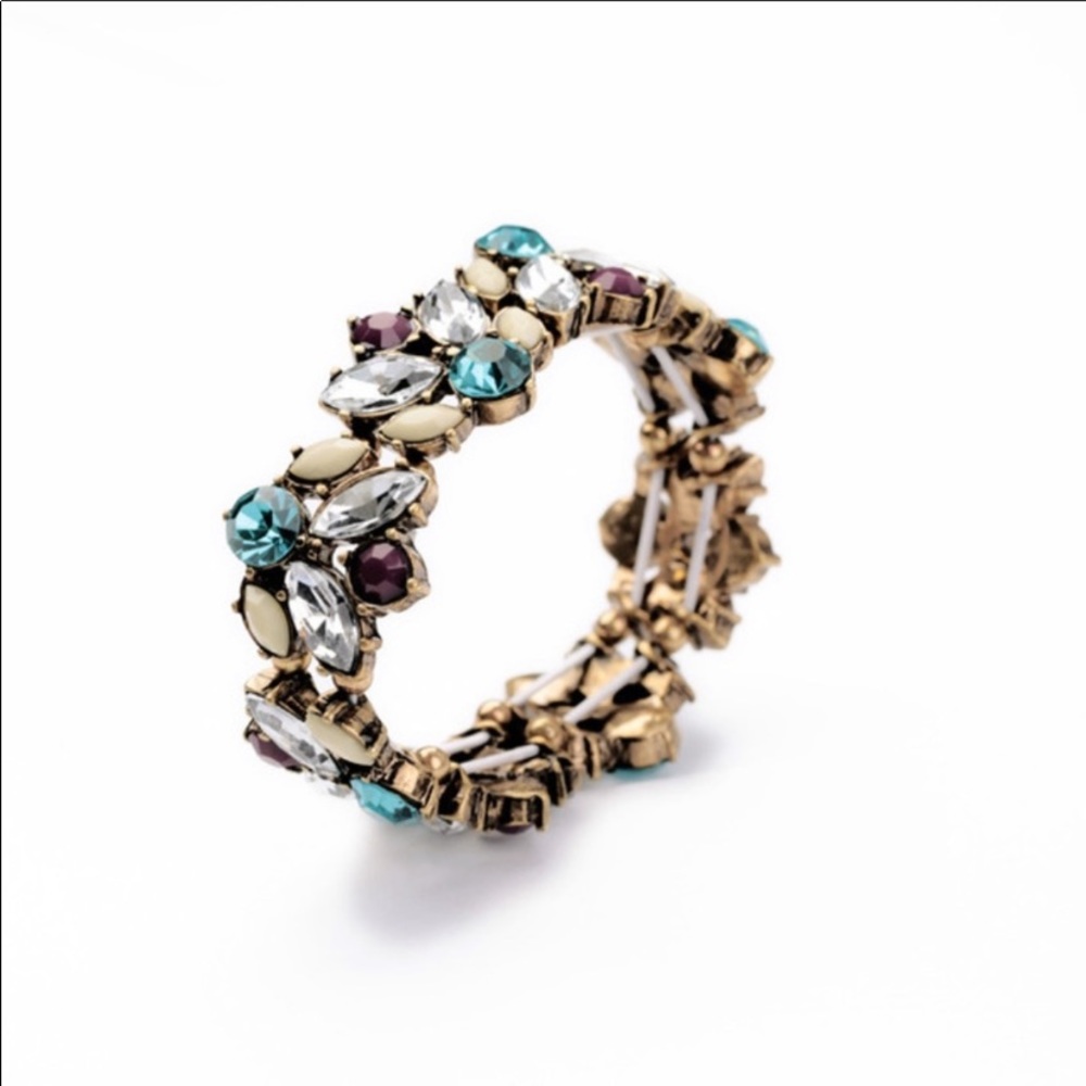Crystal stretch bracelet